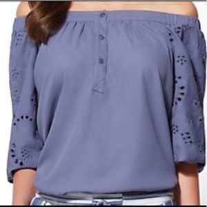 Off-The-Shoulder Blouse